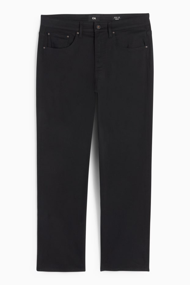 Herren - Thermohose - Regular Fit - schwarz