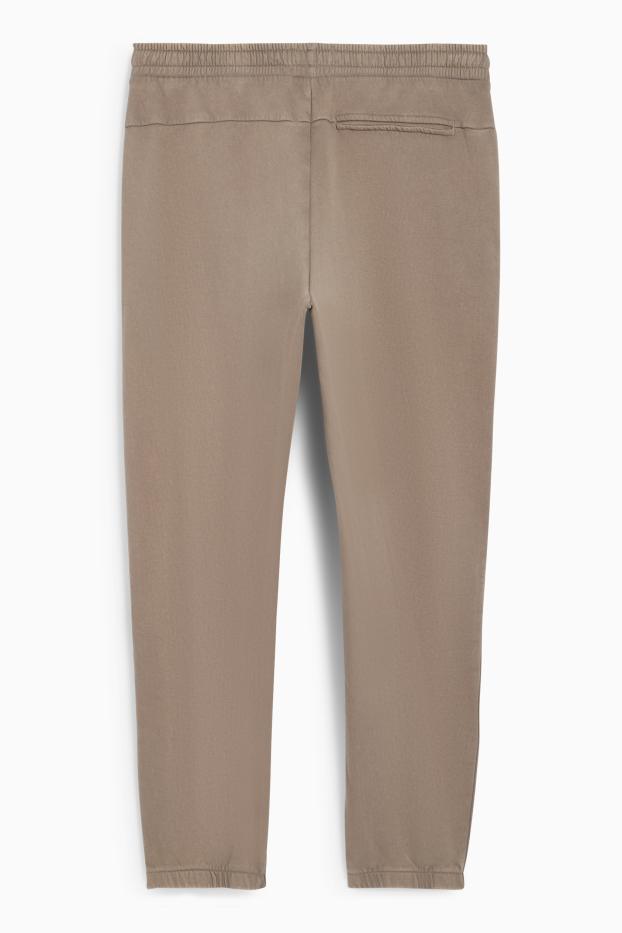 Hommes - Bas de jogging - taupe