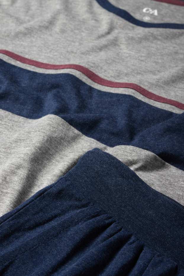 Hommes - Pyjama - gris