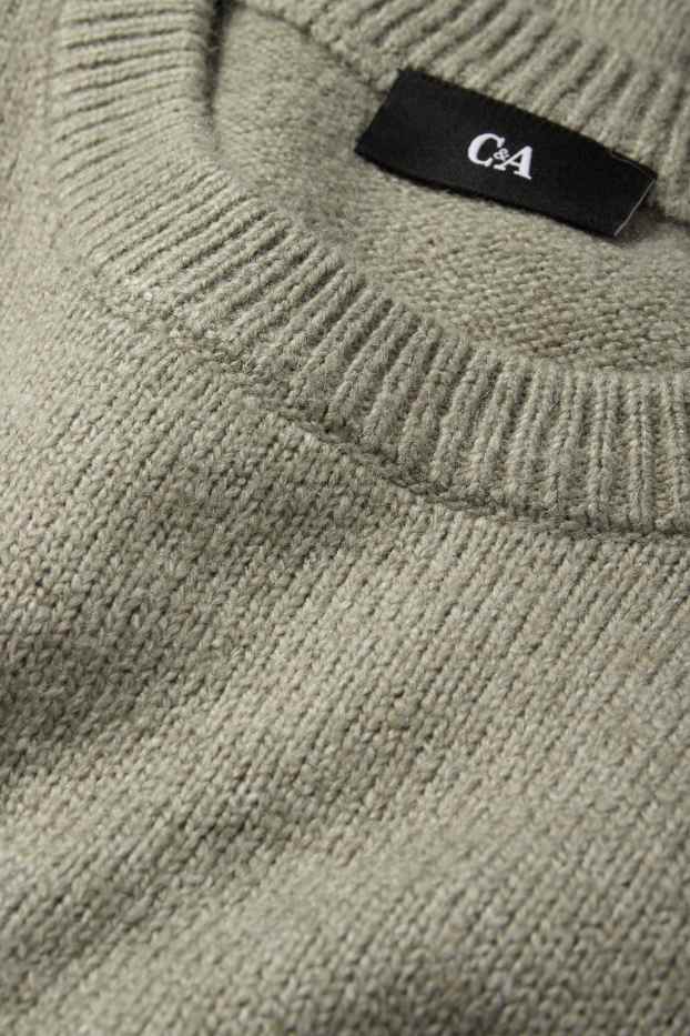 Uomo - Maglione - verde chiaro
