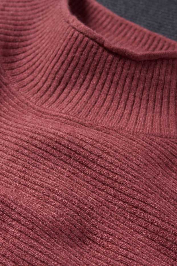 Femei - Pulover - reiat - bordo