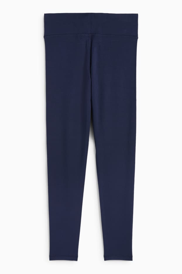 Women - Thermal leggings - dark blue