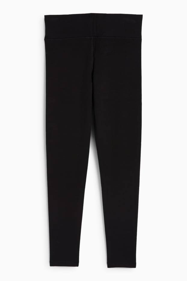 Mujer - Leggings térmicos básicos - negro