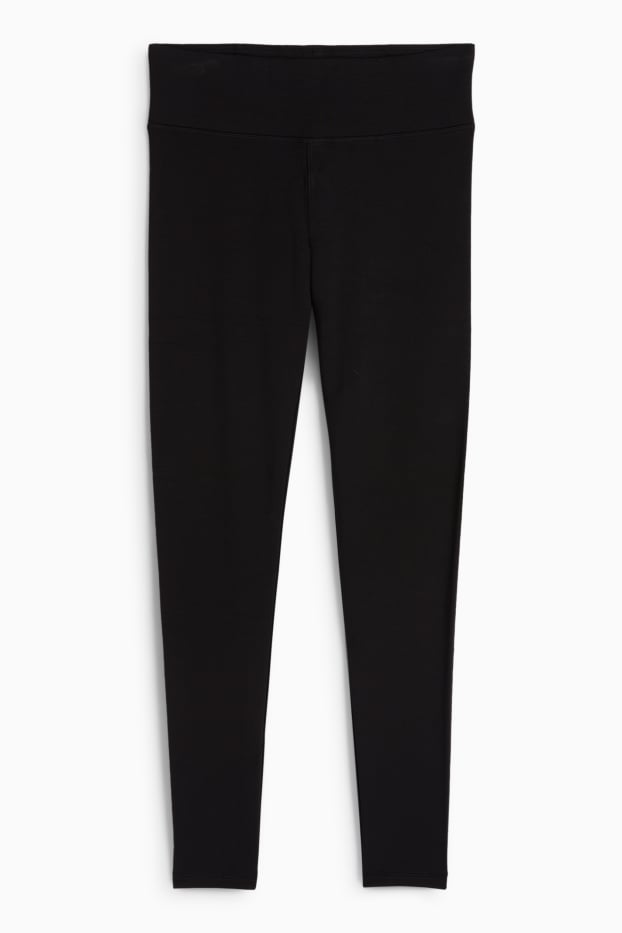 Mujer - Leggings térmicos básicos - negro