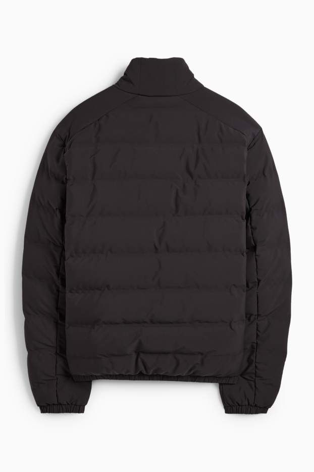 Uomo - Giacca trapuntata - impermeabile - nero