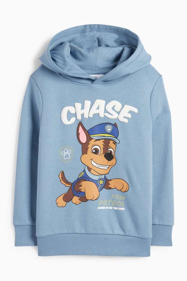 Enfants garçons - La Pat’ Patrouille - Chase - sweat à capuche - bleu