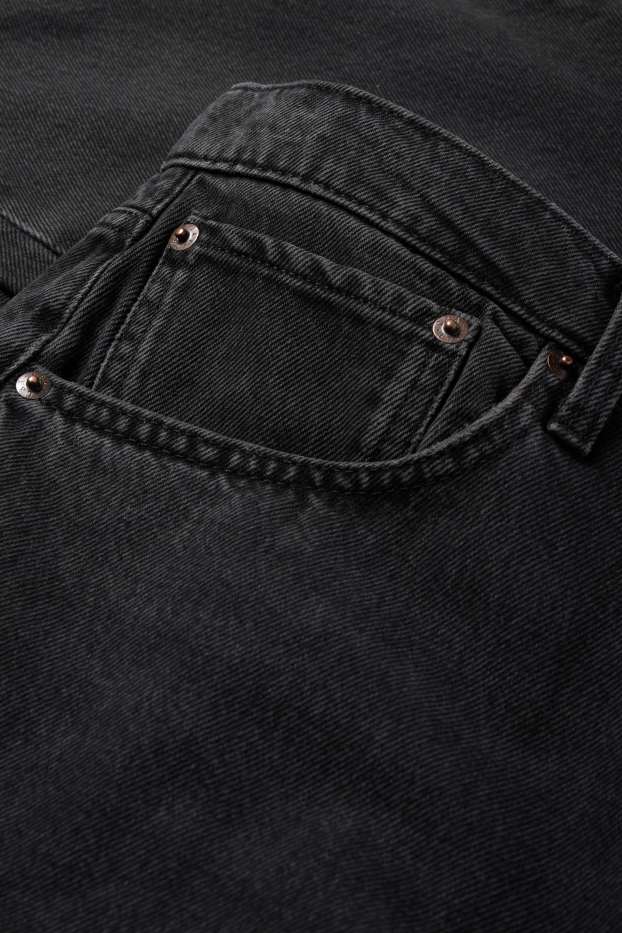 Men - Barrel jeans - denim-dark gray