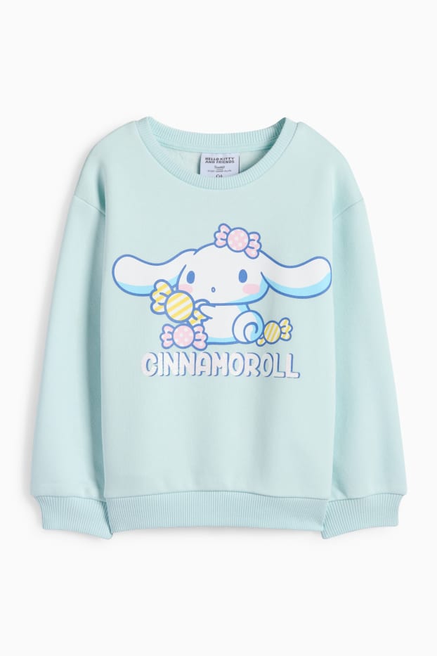 Enfants filles - Cinnamoroll - sweat - turquoise clair