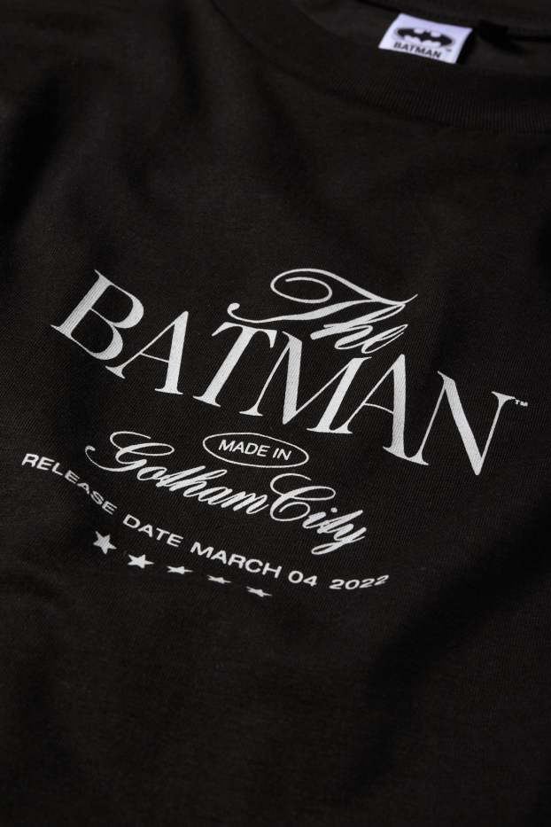 Herren - T-Shirt - Relaxed Fit - Batman - schwarz