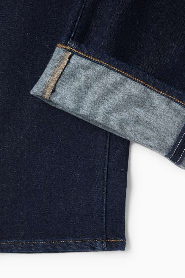 Home - Regular jeans - texans tèrmics - LYCRA® - texà blau fosc