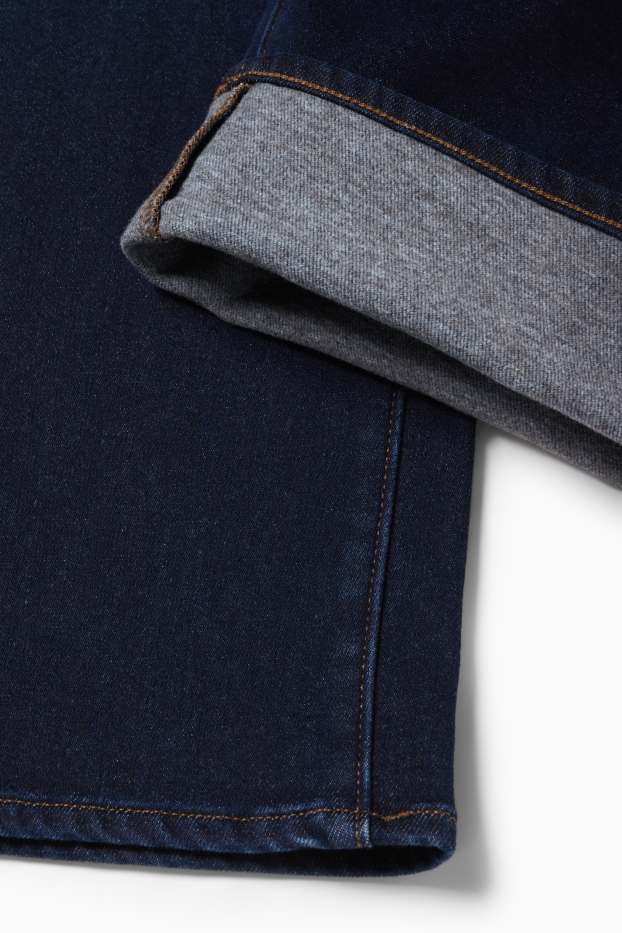 Herren - Regular Jeans - Thermojeans - LYCRA® - dunkeljeansblau