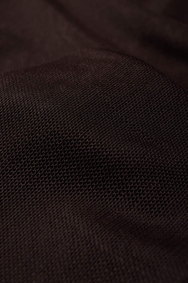 Women - Mesh skirt - dark brown