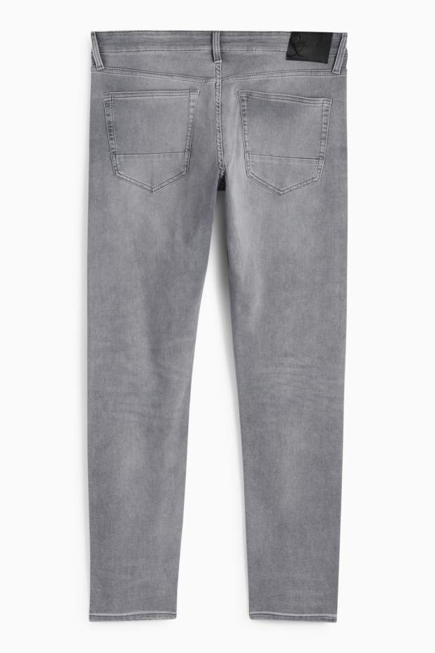 Men - Slim tapered jeans - Flex jog denim - denim-light gray