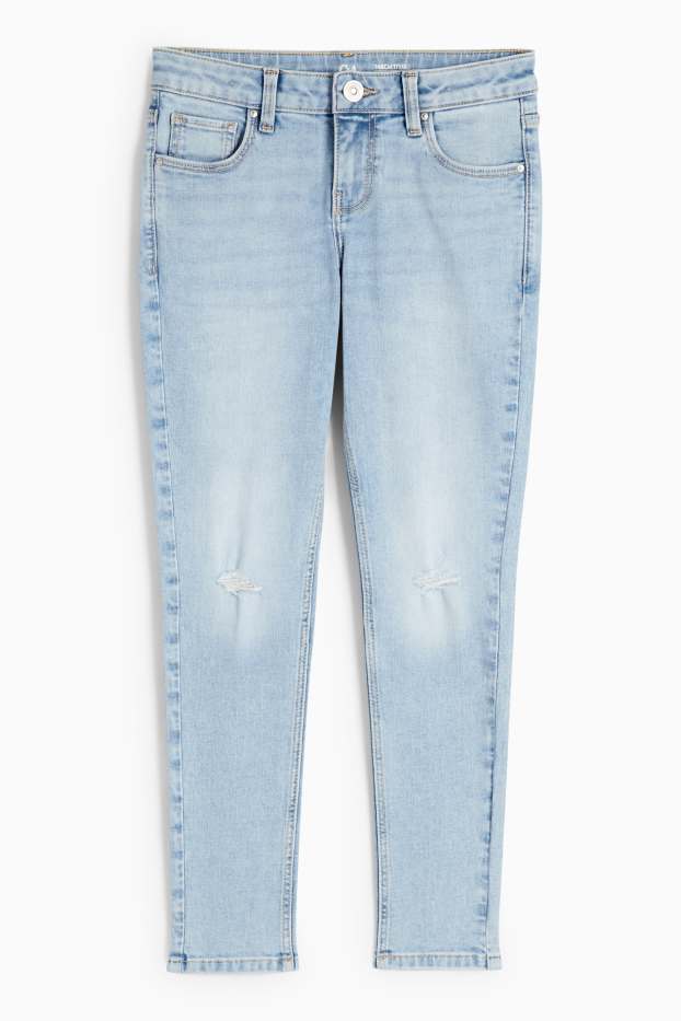 Enfants filles - Skinny jean - LYCRA® - jean bleu clair