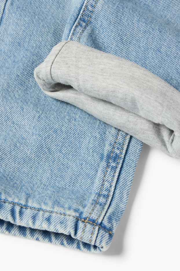Kinder Jungen - Relaxed Jeans - Thermojeans - helljeansblau