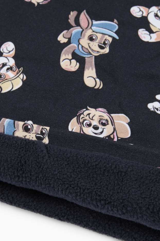 Kinderen: jongens - PAW Patrol - Skye, Chase, Marshall, Rubble - colsjaal - donkerblauw