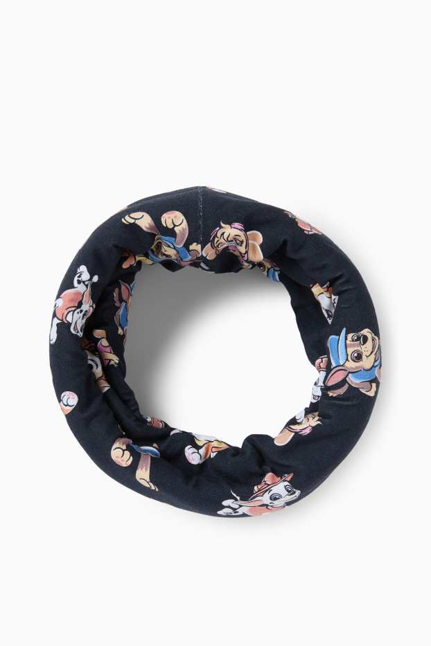 Kinderen: jongens - PAW Patrol - Skye, Chase, Marshall, Rubble - colsjaal - donkerblauw