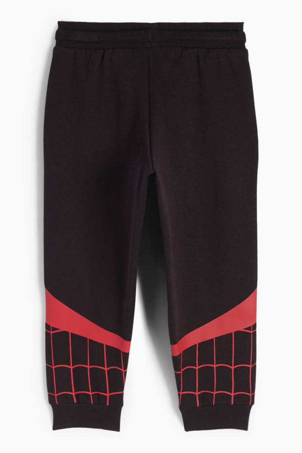 Copii - Băieți - Omul-Păianjen - pantaloni de trening - negru