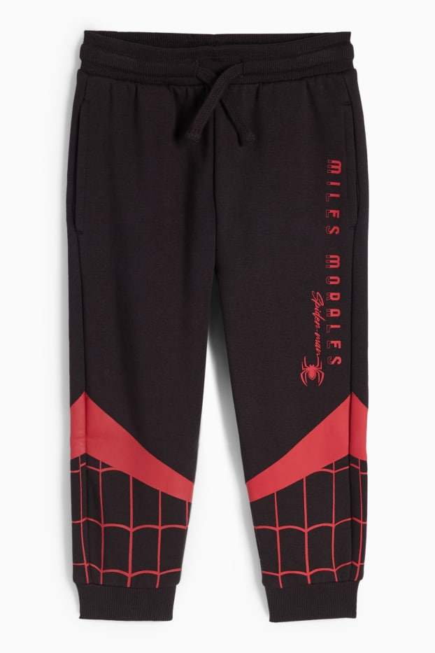 Copii - Băieți - Omul-Păianjen - pantaloni de trening - negru