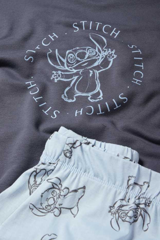 Dames - Pyjama - Lilo & Stitch - donkerblauw