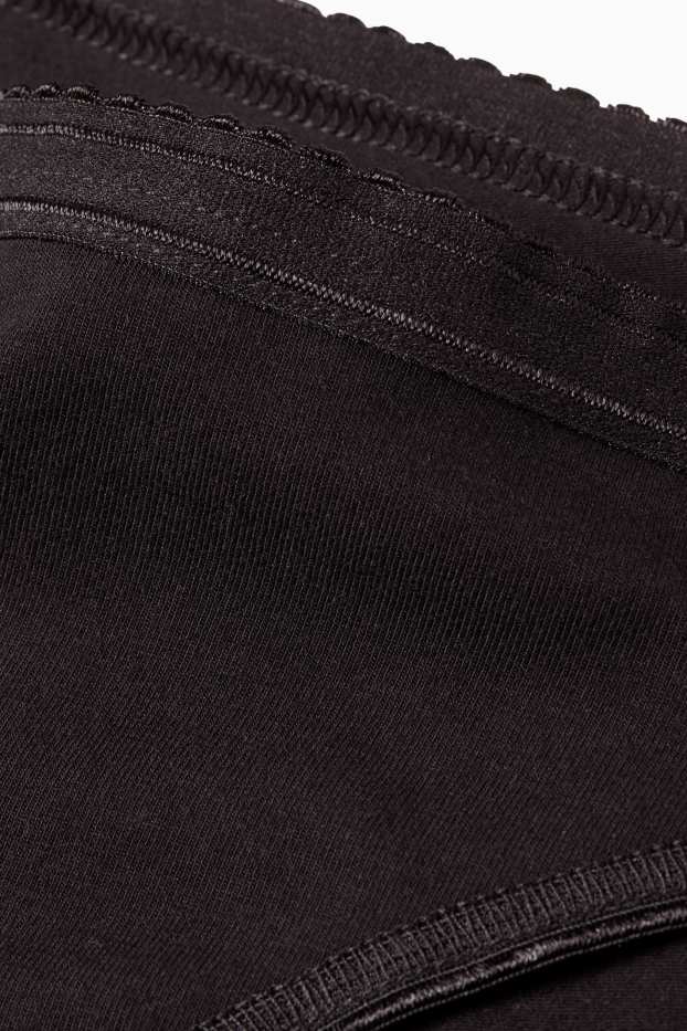Damen - Multipack 4er - Slip - schwarz