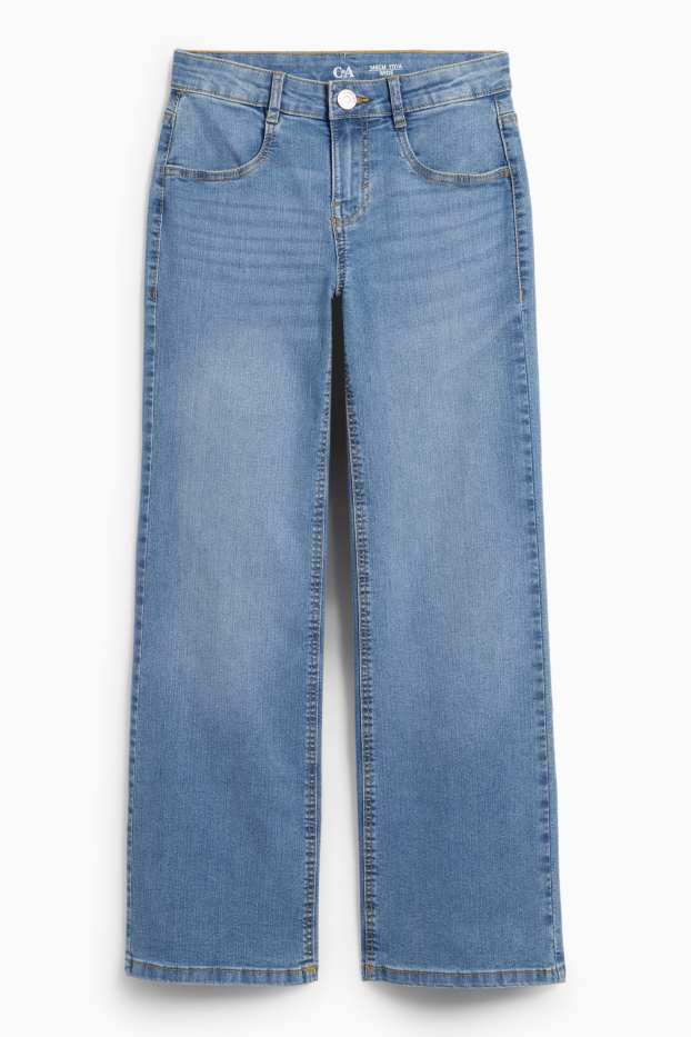 Nena - Wide Leg Jeans - texà blau clar