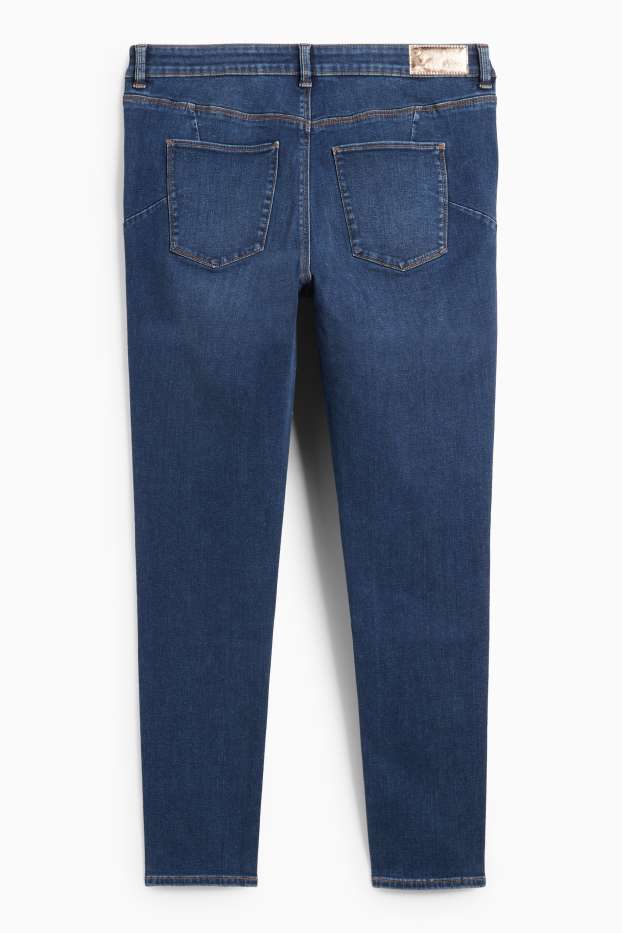 Donna - Skinny jeans - vita media - modellanti - LYCRA® - jeans blu scuro