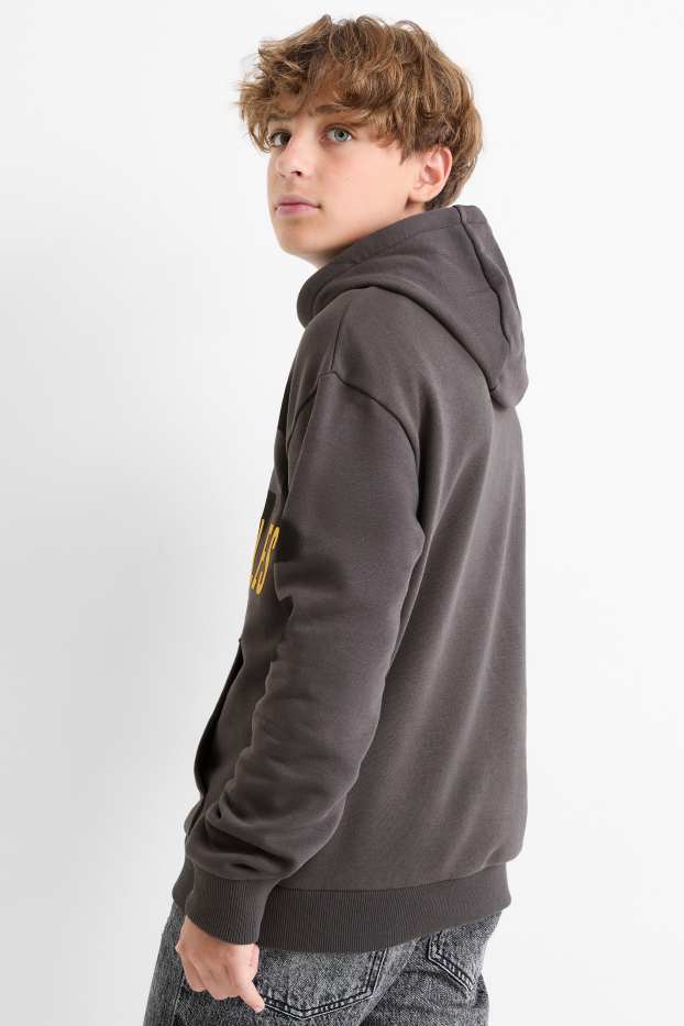 Bambini - Los Angeles - felpa con cappuccio - grigio scuro