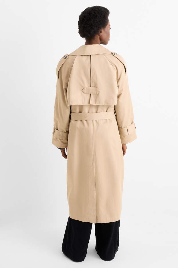 Women - Trench coat - beige
