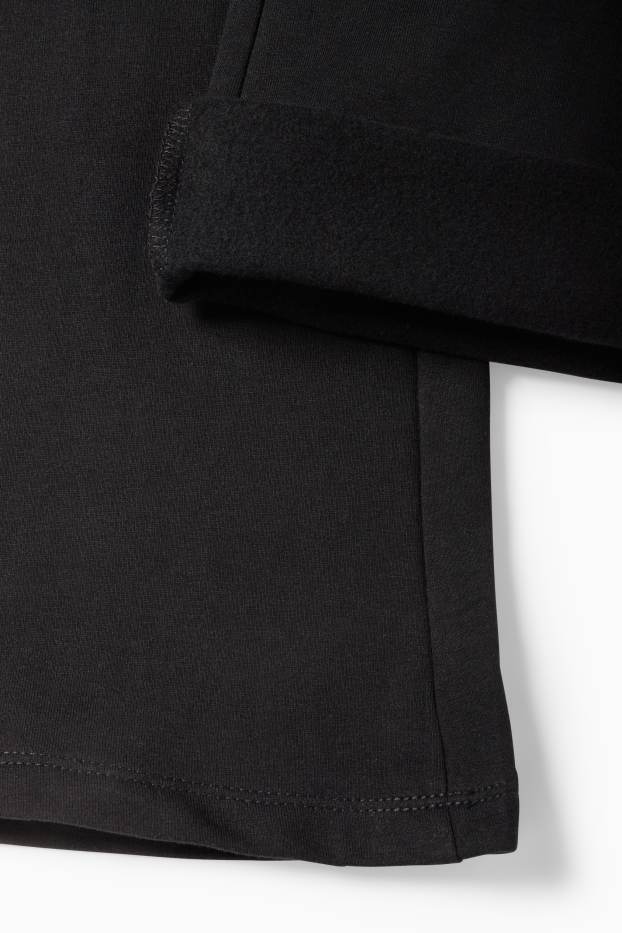 Bambine - Confezione da 3 - leggings termici svasati - nero