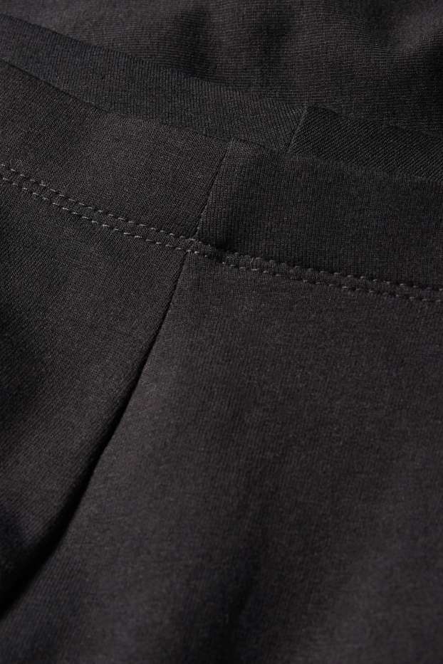 Bambine - Confezione da 3 - leggings termici svasati - nero