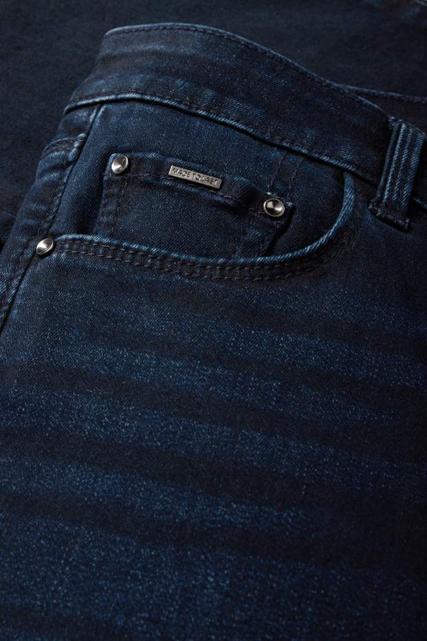 Femmes - Jean bootcut - mid waist - jean galbant - LYCRA® - jean bleu foncé