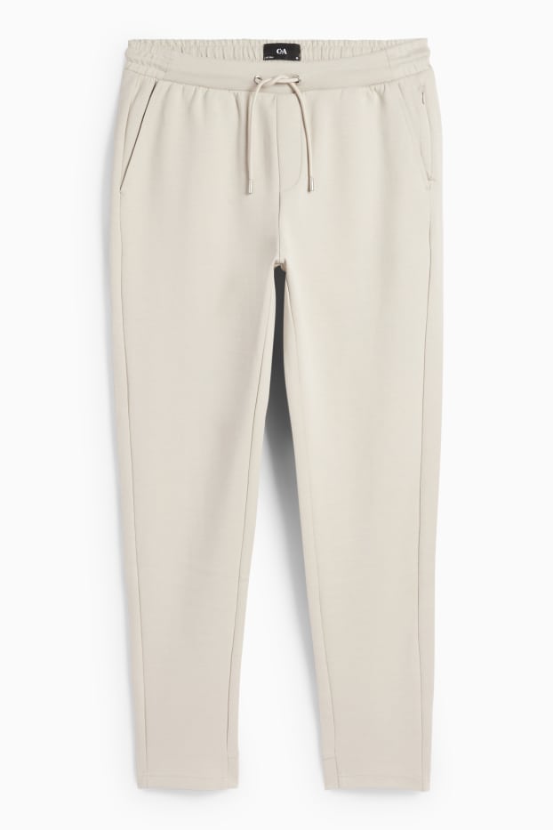 Hommes - Bas de jogging - beige clair