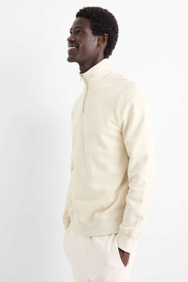 Men - Sweatshirt - cremewhite