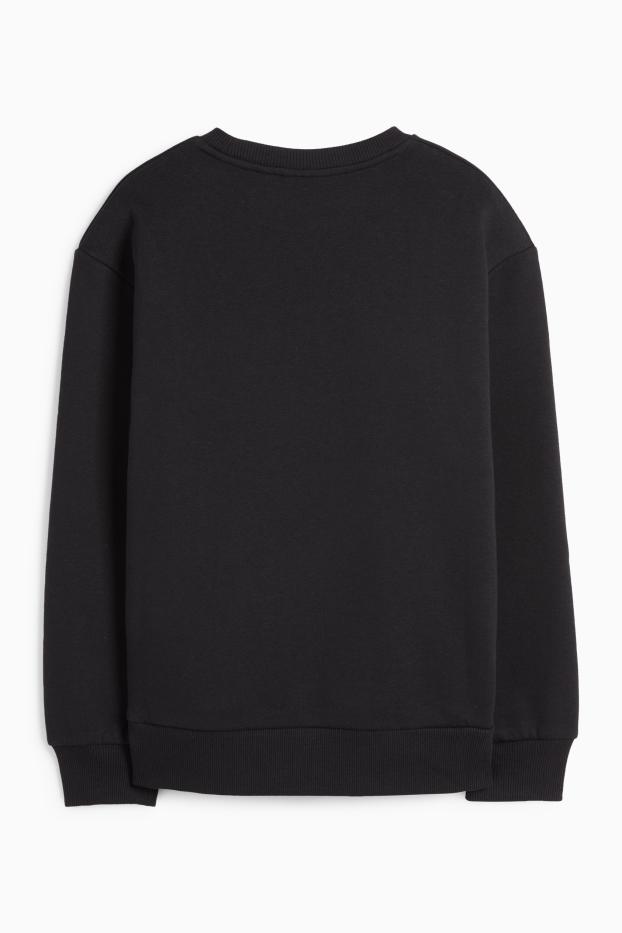 Kinderen: jongens - Minecraft - sweatshirt - zwart