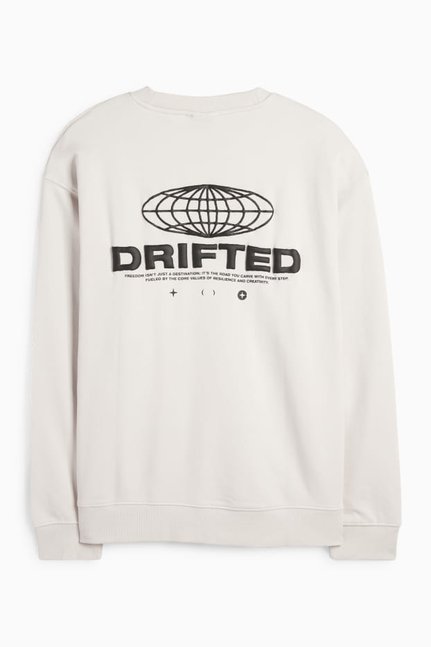 Hommes - Sweat - beige clair