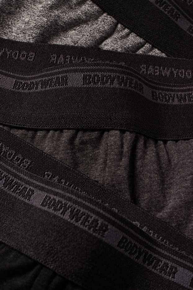 Men - Multipack of 3 - trunks - gray