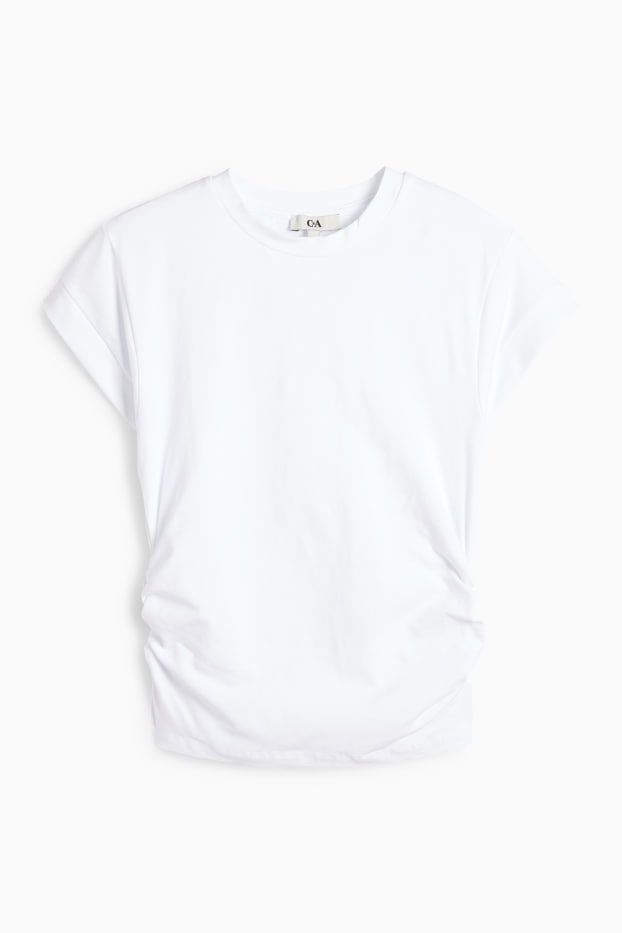 Femei - Tricou - slim fit - alb