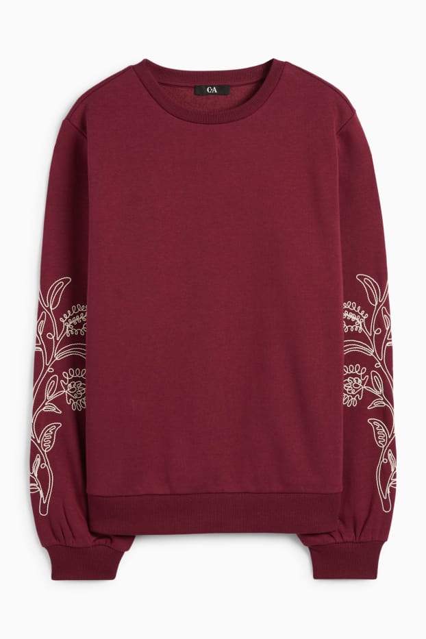 Damen - Sweatshirt - bordeaux