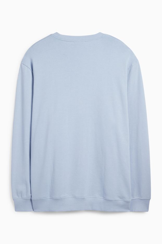 Men - Sweatshirt - Peanuts - light blue