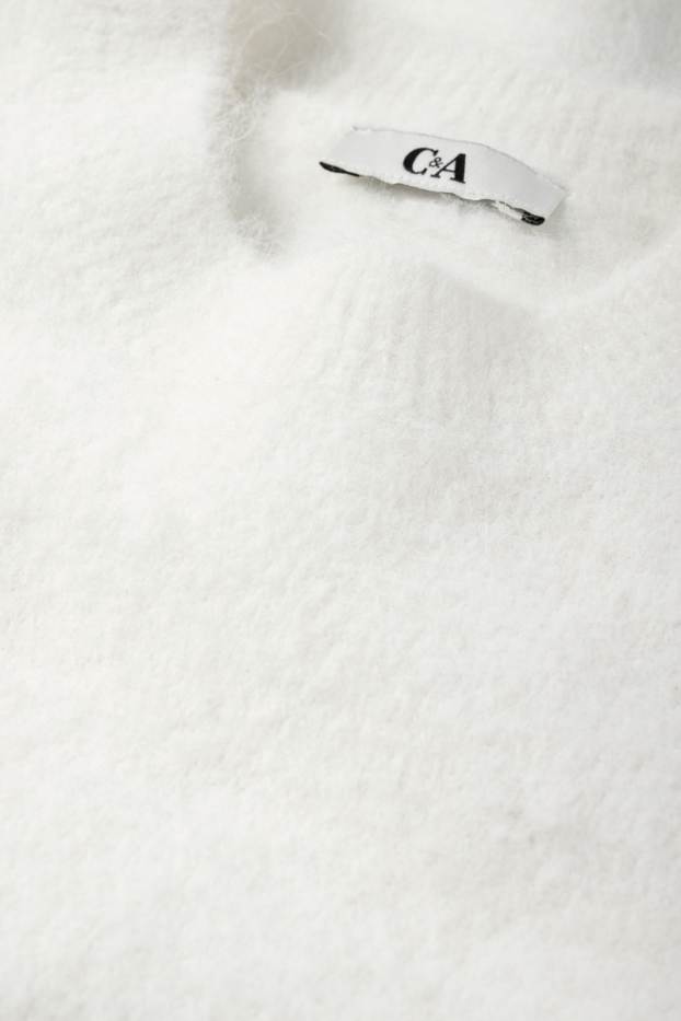 Damen - Pullover - weiß