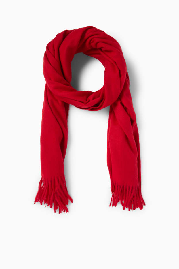Women - Scarf - red