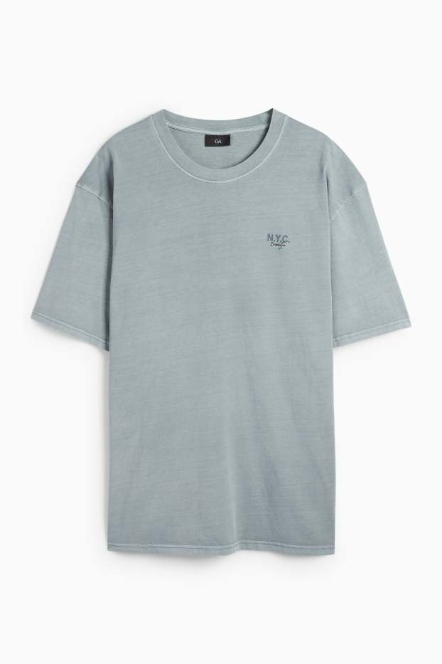 Herren - T-Shirt - Relaxed Fit - grau