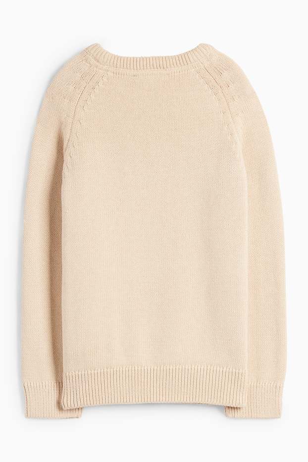 Bambini - Maglione - tramato - beige
