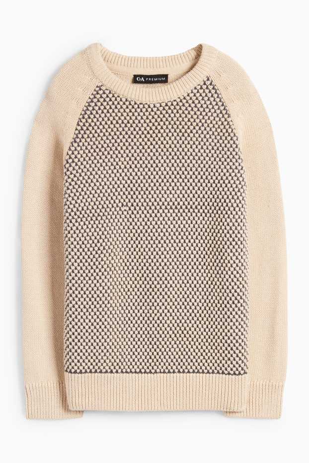 Bambini - Maglione - tramato - beige