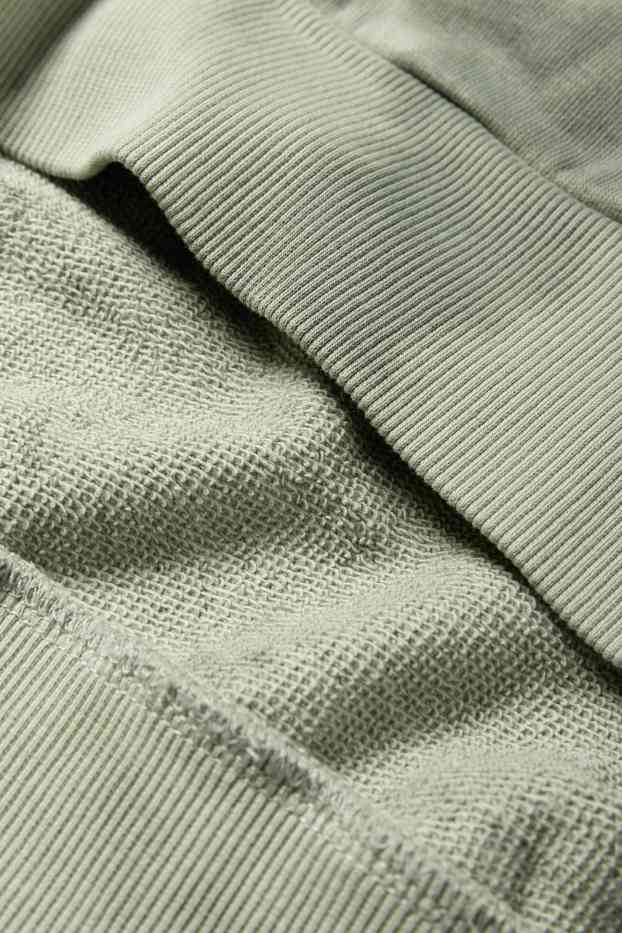 Enfants garçons - Sweat à capuche - à motif - vert clair