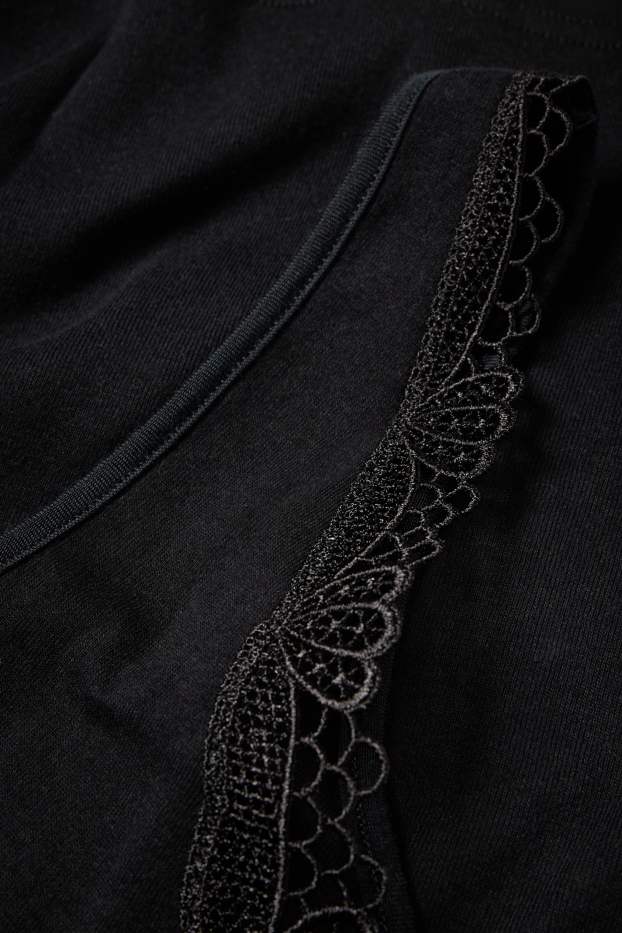 Femmes - Lot de 2 - caracos - noir