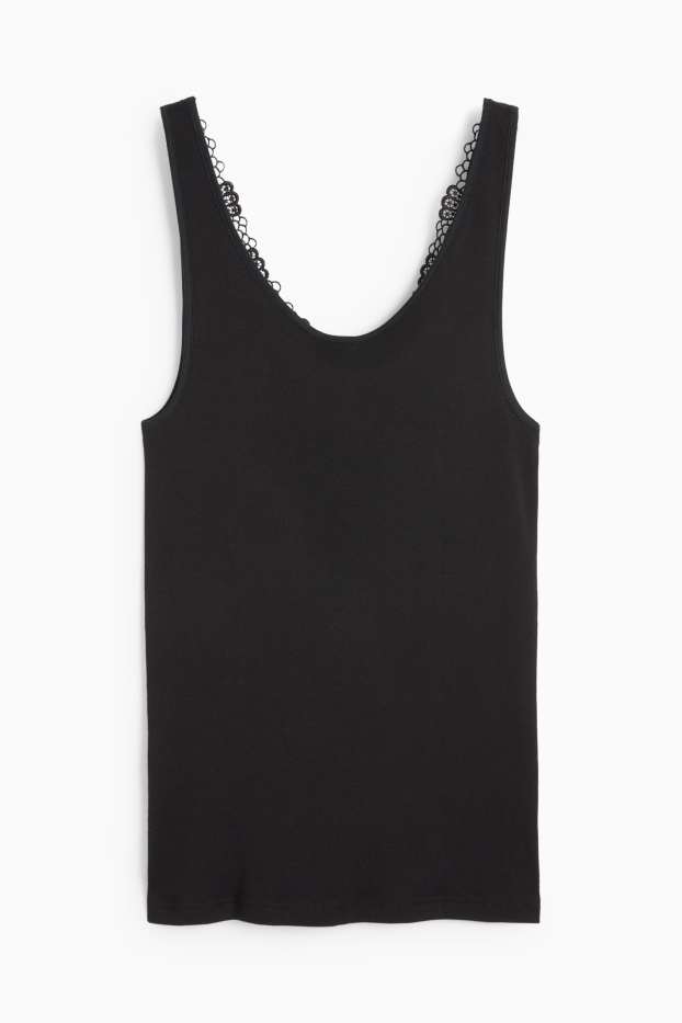 Femmes - Lot de 2 - caracos - noir