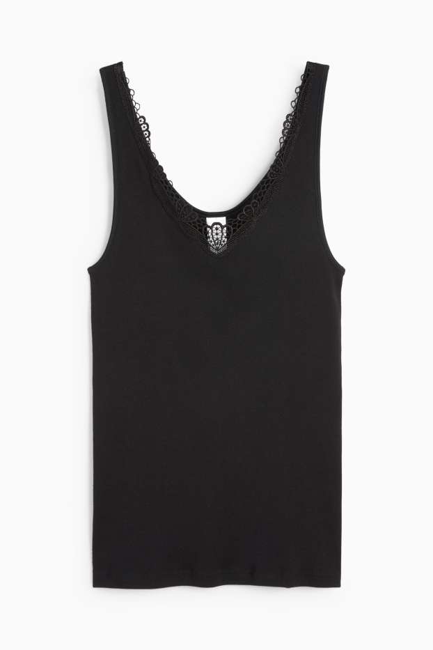 Femmes - Lot de 2 - caracos - noir