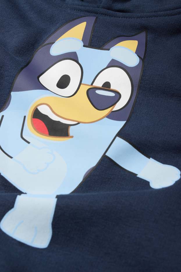 Kinderen: jongens - Bluey - hoodie - donkerblauw